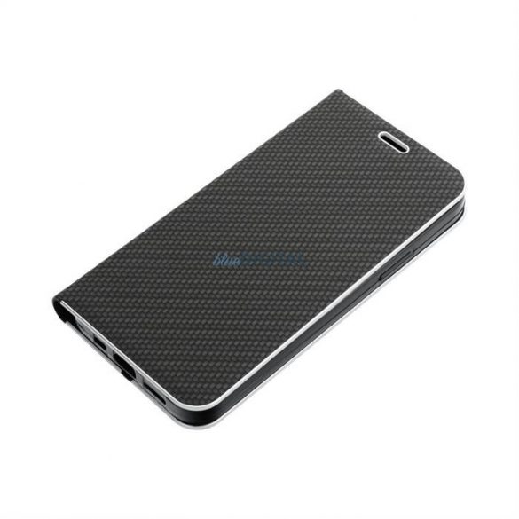 Forcell LUNA Book Carbon pentru IPHONE 14 ( 6.1 ) negru