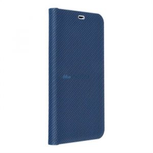 Forcell LUNA Book Carbon pentru IPHONE 14 ( 6.1 ) albastru