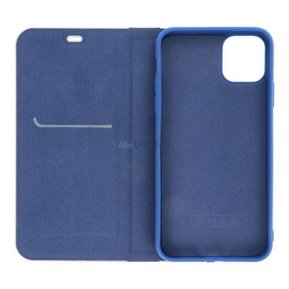 Forcell LUNA Book Carbon pentru IPHONE 14 ( 6.1 ) albastru