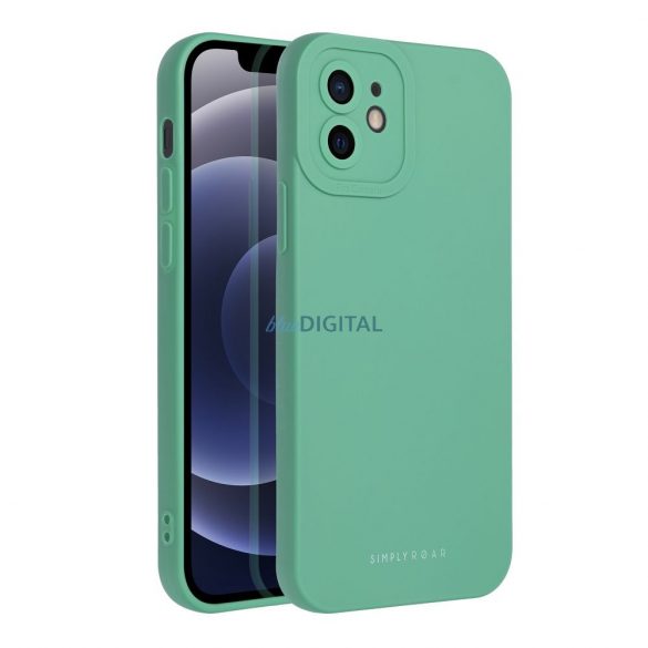 Husă Roar Luna pentru iPhone 12 verde