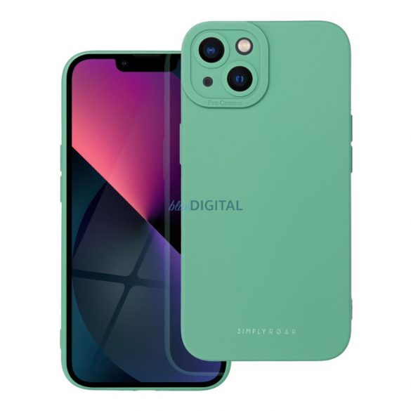 Husă Roar Luna pentru iPhone 13 verde