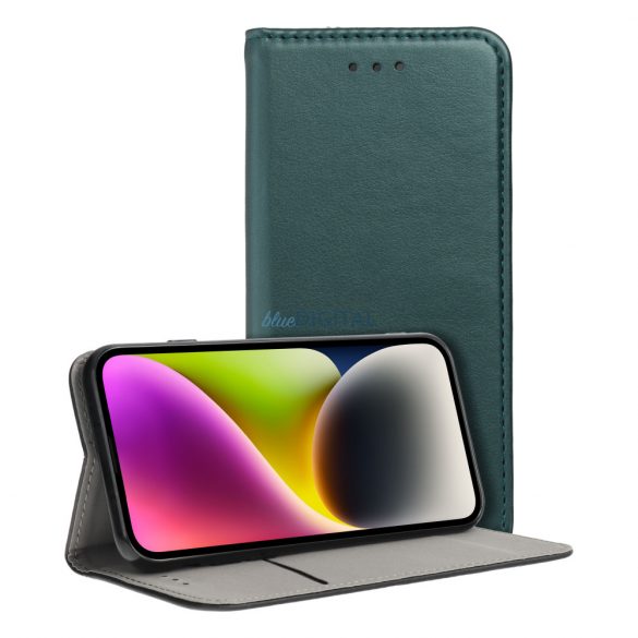 Smart Magneto husă carte pentru SAMSUNG A23 5G verde închis