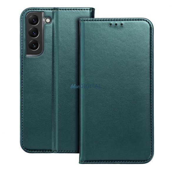 Smart Magneto husă carte pentru SAMSUNG A23 5G verde închis