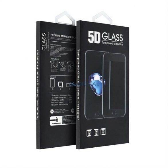 Sticlă securizată 5D Full Glue - pentru Samsung Galaxy A03 / A04 / A04e negru