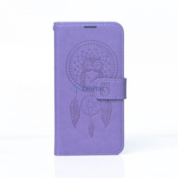 MEZZO husă carte pentru IPHONE 12 / 12 PRO dreamcatcher violet