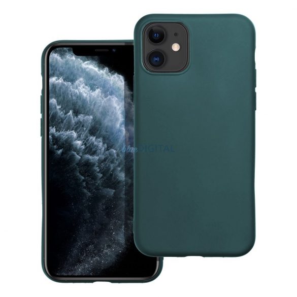 Husa MATT pentru IPHONE XS Max verde inchis