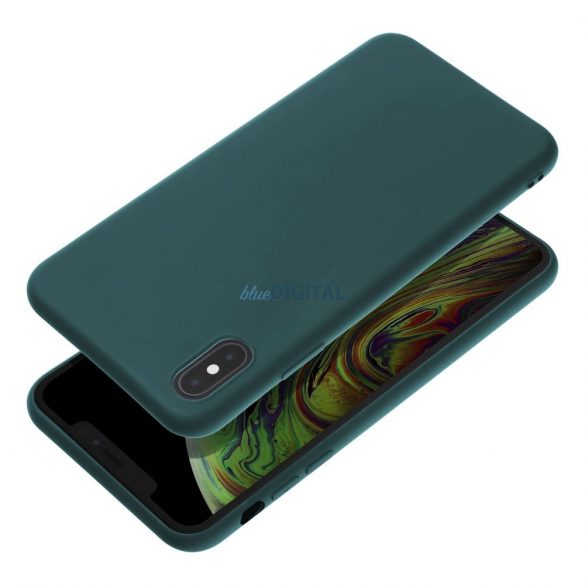 Husa MATT pentru IPHONE XS Max verde inchis