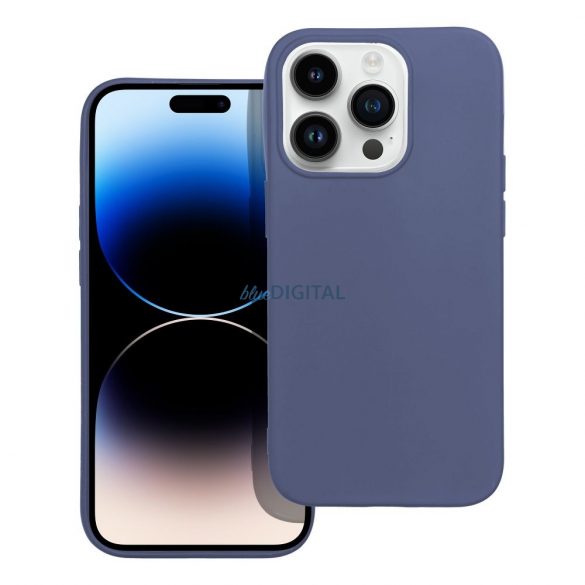 Husa MATT pentru IPHONE 14 Pro albastra