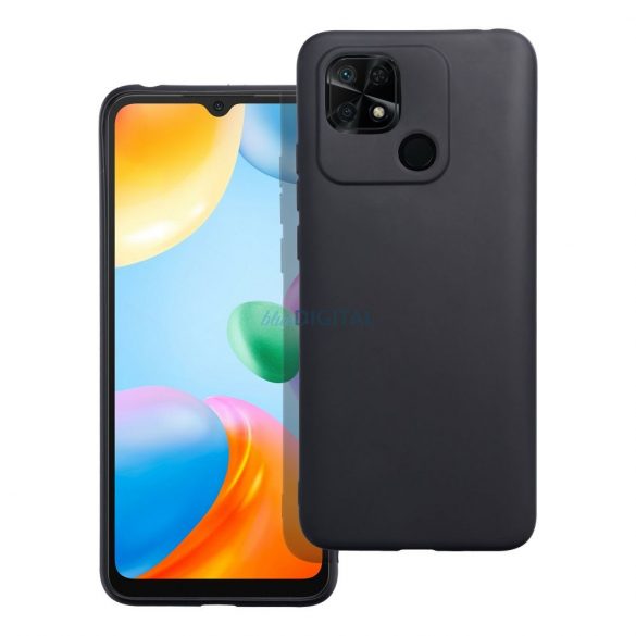 Husă MATT pentru XIAOMI Redmi 10C negru