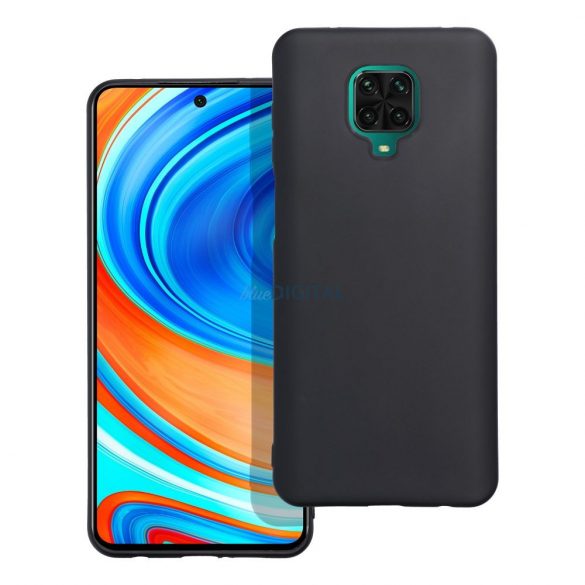 Husă MATT pentru XIAOMI Redmi NOTE 9 Pro negru