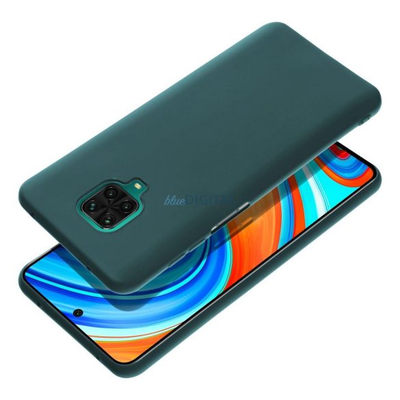 Husă MATT pentru XIAOMI Redmi NOTE 9 Pro verde închis