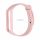 Curea de silicon pentru smartband Xiaomi Mi Band 5 / 6 / 7 roz (06)