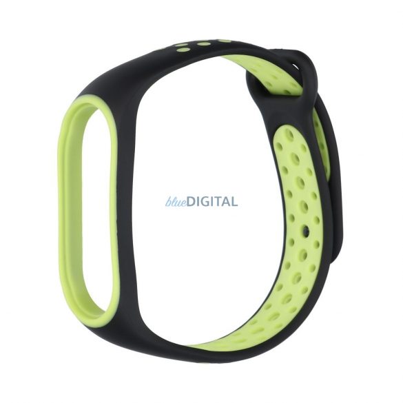 Curea sport pentru smartband Xiaomi Mi Band 5 / 6 / 7 verde (05)