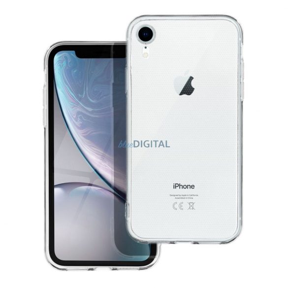 Carcasa CLEAR de 2 mm pentru IPHONE XR (protecția camerei)