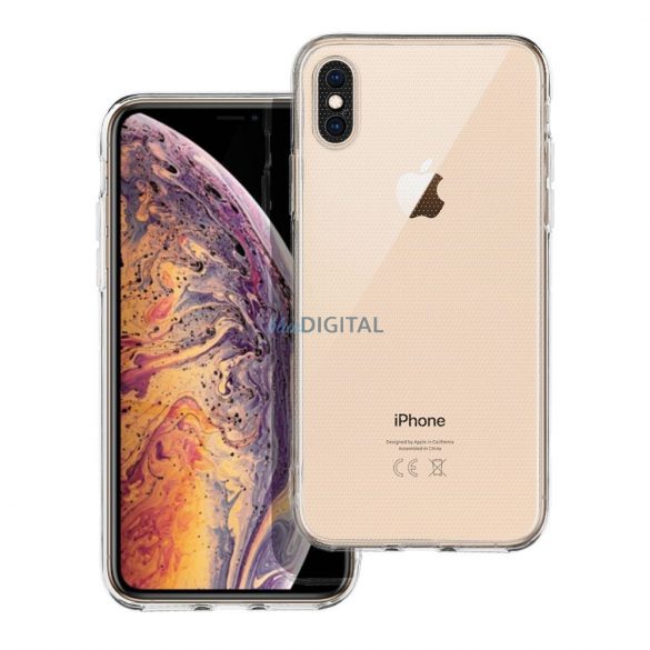 Husă CLEAR 2mm pentru IPHONE X / XS (protecție pentru cameră)