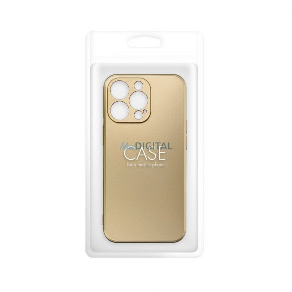 Husa METALICA pentru IPHONE 14 gold