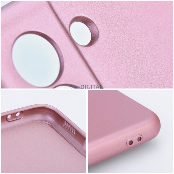 Husa METALICA pentru IPHONE 14 PRO roz