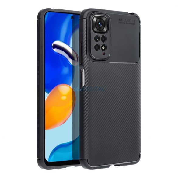 Husă CARBON PREMIUM pentru XIAOMI Redmi 9C negru