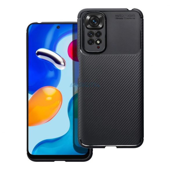 Husă CARBON PREMIUM pentru XIAOMI Redmi 9C negru