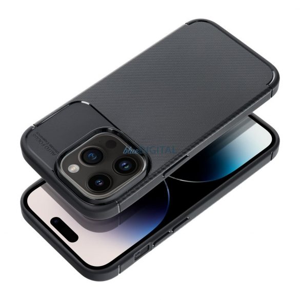 Husa CARBON PREMIUM pentru IPHONE XR neagra