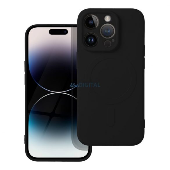 Husa din silicon Mag Cover pentru IPHONE 14 PRO neagra