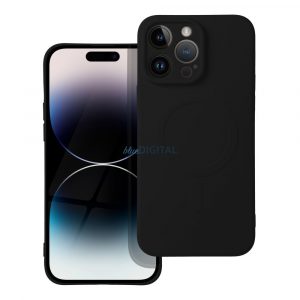 Husa din silicon Mag Cover pentru IPHONE 14 PRO MAX neagra