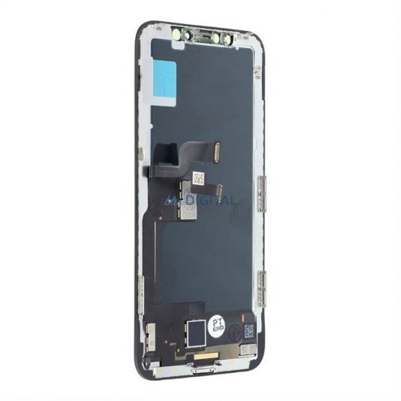 Ecran LCD pentru iPhone X cu digitizor negru dur OLED HQ