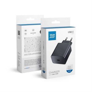 Încărcător universal de călătorie Blue Star cu mufă USB C - 3A 20W cu funcție PD și QC 4.0