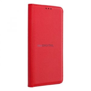 Cartea Smart Case pentru MOTOROLA E22 / E22i rosie