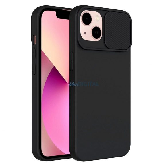 Husa SLIDE pentru IPHONE 13 Pro neagra