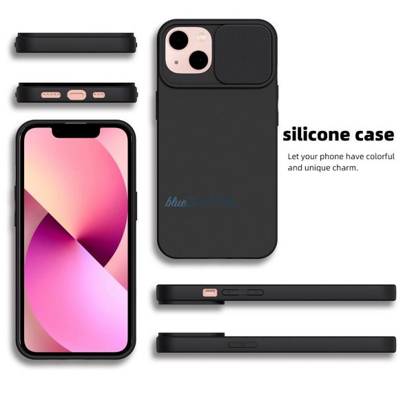 Husa SLIDE pentru IPHONE 14 Plus neagra