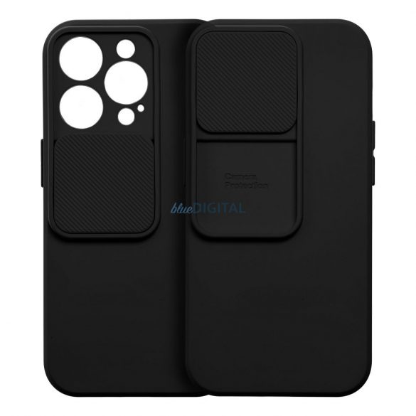 Husa SLIDE pentru IPHONE 14 Pro neagra