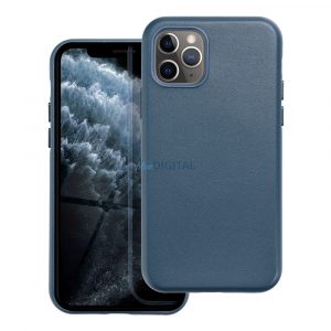 Husă Mag din piele pentru IPHONE 11 PRO albastru indigo