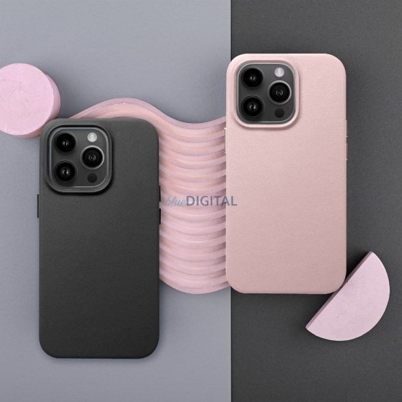 Husă Mag din piele pentru IPHONE 13 PRO negru