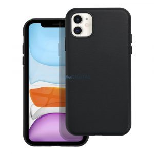 Husă Mag din piele pentru IPHONE 11 negru