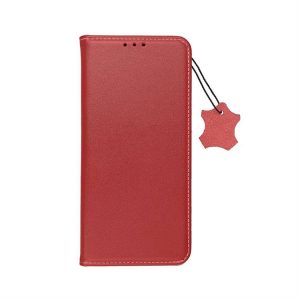 Husa din piele SMART PRO pentru SAMSUNG S23 claret