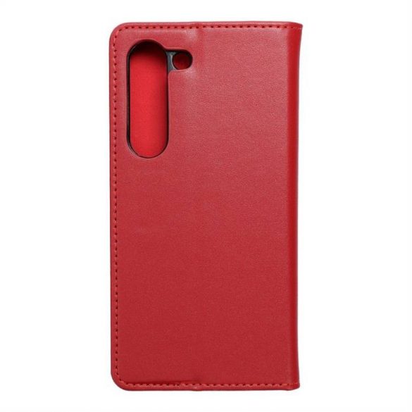 Husa din piele SMART PRO pentru SAMSUNG S23 claret