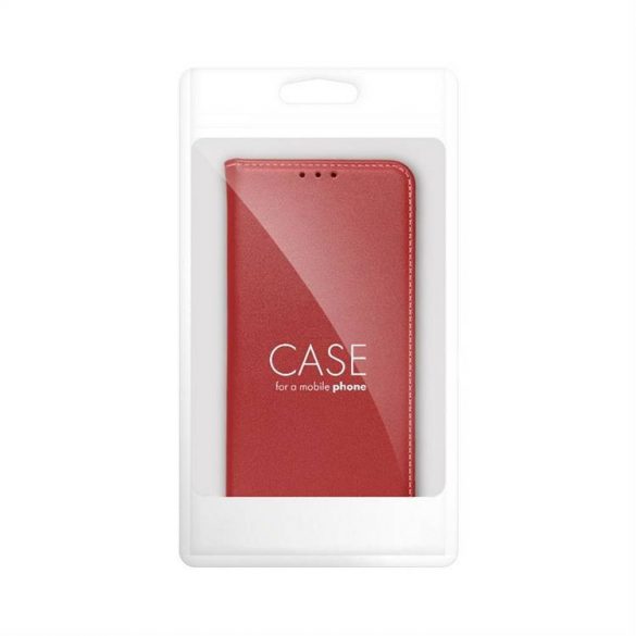 Husa din piele SMART PRO pentru SAMSUNG S23 claret