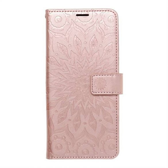 MEZZO Husă carte pentru IPHONE 11 mandala rose gold