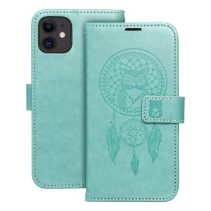 MEZZO Husă carte pentru IPHONE 11 dreamcatcher verde