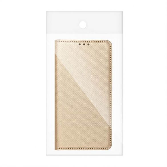 Smart Husă  tip carte pentru SAMSUNG A14 5G aur