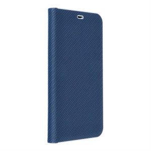 LUNA Book Carbon pentru SAMSUNG S23 Ultra albastru