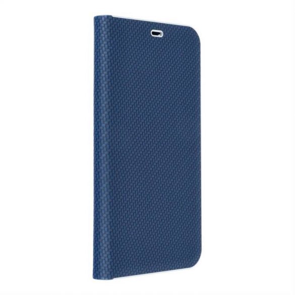 LUNA Book Carbon pentru SAMSUNG S23 Ultra albastru