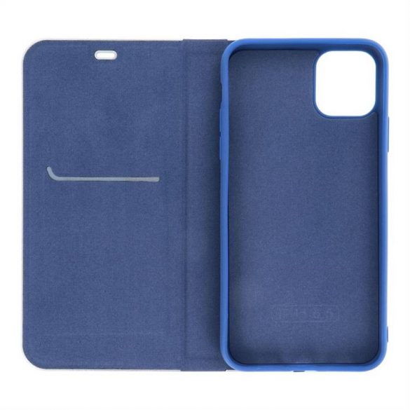 LUNA Book Carbon pentru SAMSUNG S23 Ultra albastru