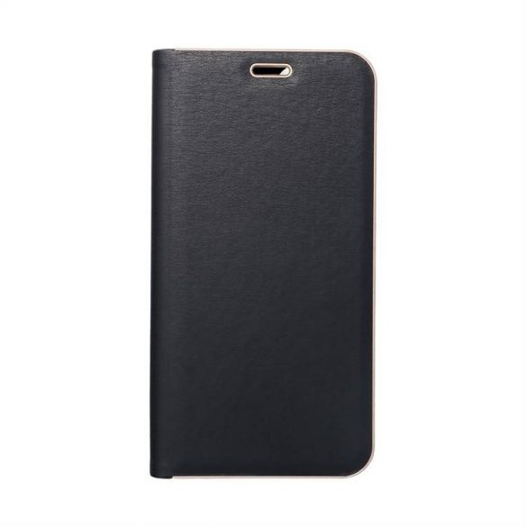 LUNA Book Gold pentru SAMSUNG S23 negru