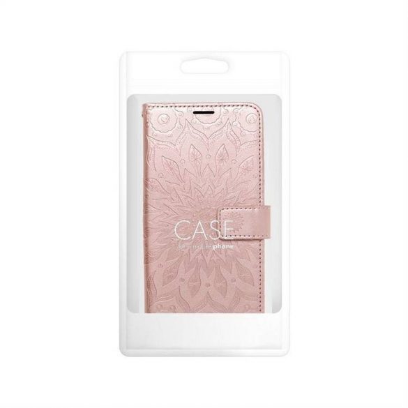 MEZZO Husă carte pentru SAMSUNG S23 mandala rose gold