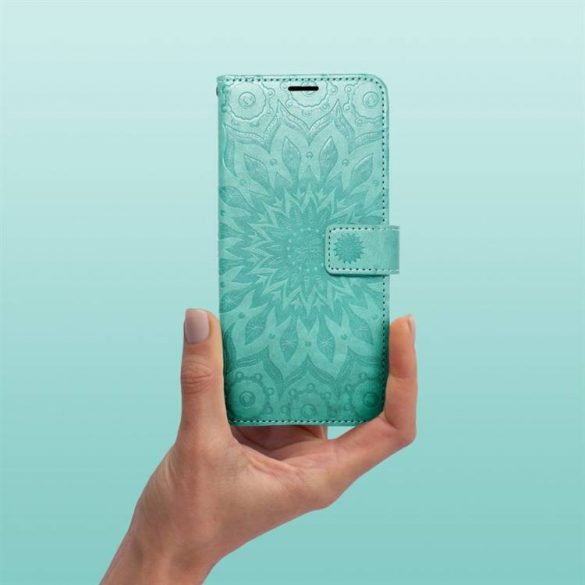 MEZZO Husă carte pentru SAMSUNG S23 Ultra mandala verde