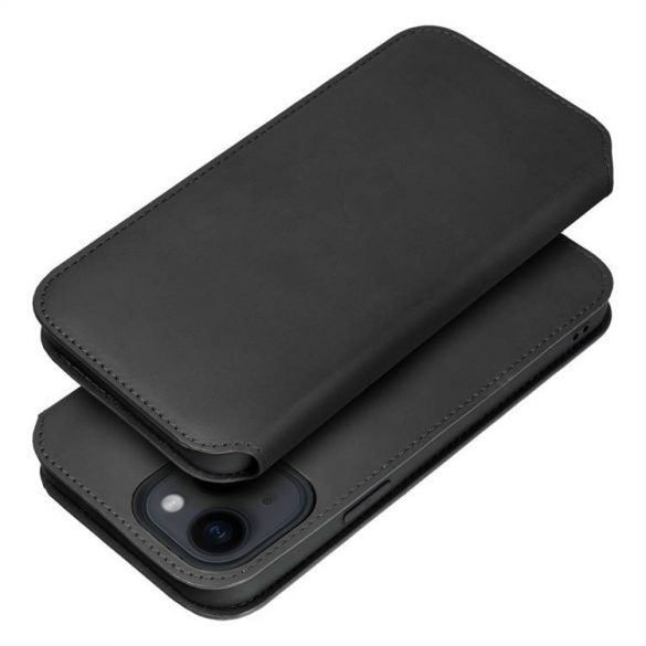 Cartea Dual Pocket pentru XIAOMI Redmi 9A / 9AT negru