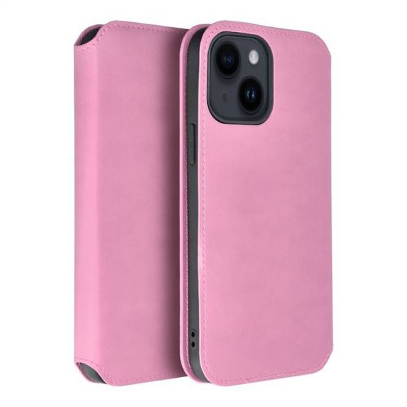 Carte Dual Pocket pentru IPHONE 14 PLUS roz deschis