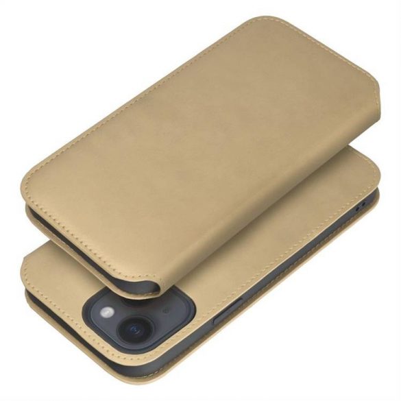 Cartea Dual Pocket pentru IPHONE 14 PLUS gold